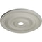 Ekena Millwork Jefferson Ceiling Medallion (Fits Canopies up to 5"), 26 1/2"OD x 3 5/8"ID x 1 1/2"P, Pot of Cream CM26JEPCF - alternate 3